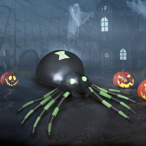 6 Feet Halloween Inflatable Blow-Up Spider - Fabs things