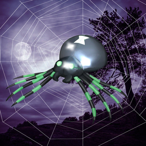 6 Feet Halloween Inflatable Blow-Up Spider - Fabs things