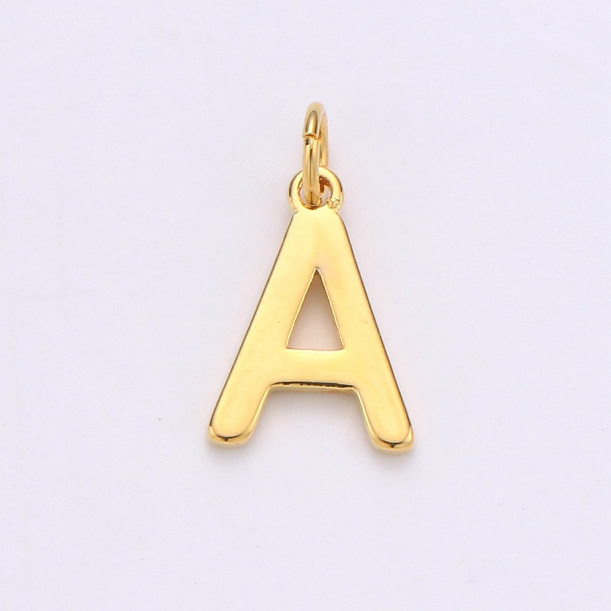 14k Gold Filled Personalized Initial Charm Initial Pendant, Letter Charm, Minimalist Alphabet Letter Charm, Monogram Charm Add On Charm A-113 to A-125 - Fabs things