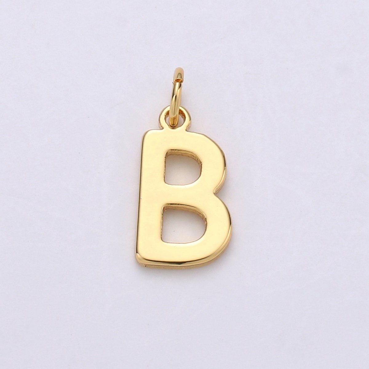 14k Gold Filled Personalized Initial Charm Initial Pendant, Letter Charm, Minimalist Alphabet Letter Charm, Monogram Charm Add On Charm A-113 to A-125 - Fabs things