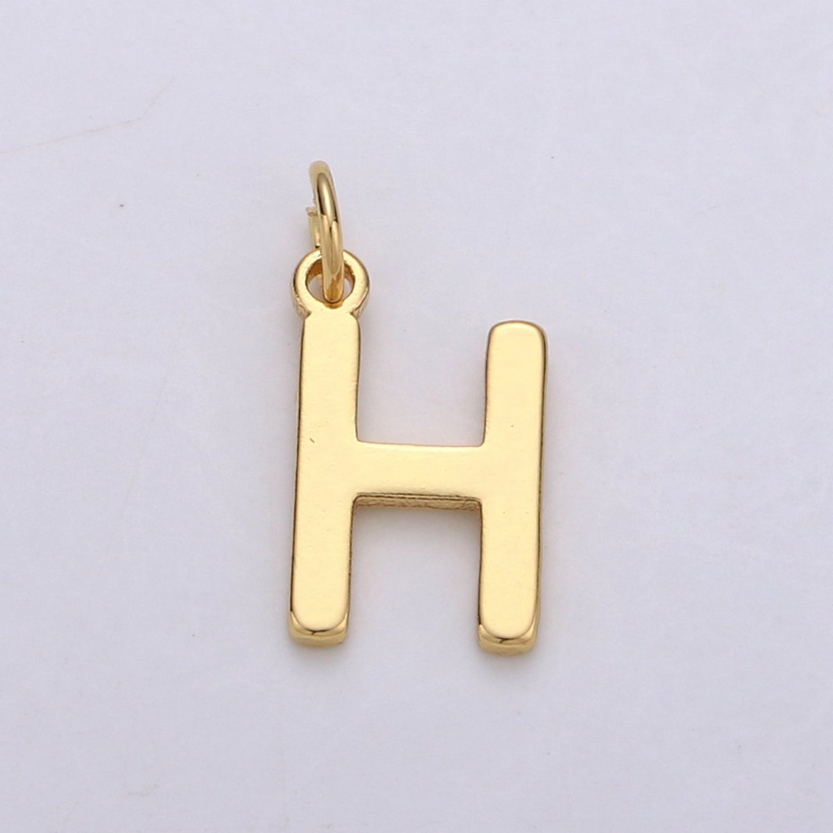 14k Gold Filled Personalized Initial Charm Initial Pendant, Letter Charm, Minimalist Alphabet Letter Charm, Monogram Charm Add On Charm A-113 to A-125 - Fabs things