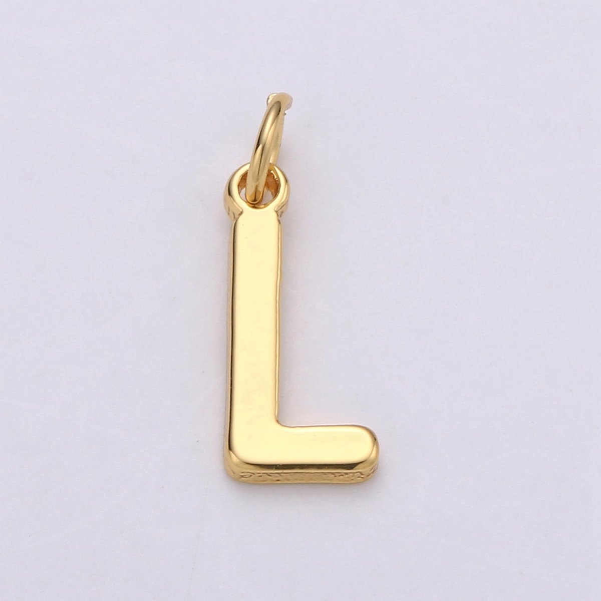 14k Gold Filled Personalized Initial Charm Initial Pendant, Letter Charm, Minimalist Alphabet Letter Charm, Monogram Charm Add On Charm A-113 to A-125 - Fabs things