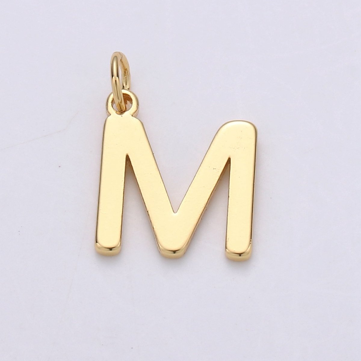 14k Gold Filled Personalized Initial Charm Initial Pendant, Letter Charm, Minimalist Alphabet Letter Charm, Monogram Charm Add On Charm A-113 to A-125 - Fabs things