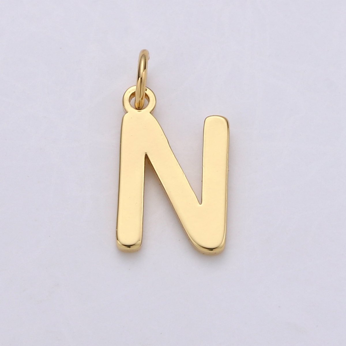 14k Gold Filled Personalized Initial Charm Initial Pendant, Letter Charm, Minimalist Alphabet Letter Charm, Monogram Charm Add On Charm A-113 to A-125 - Fabs things