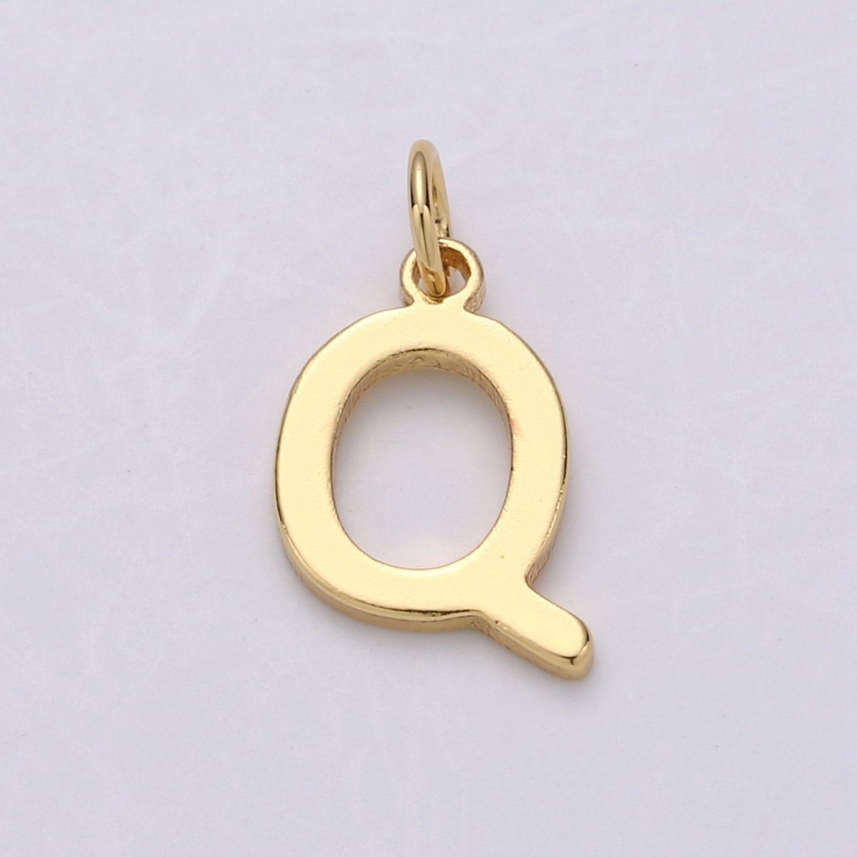 14k Gold Filled Personalized Initial Charm Initial Pendant, Letter Charm, Minimalist Alphabet Letter Charm, Monogram Charm Add On Charm A-113 to A-125 - Fabs things