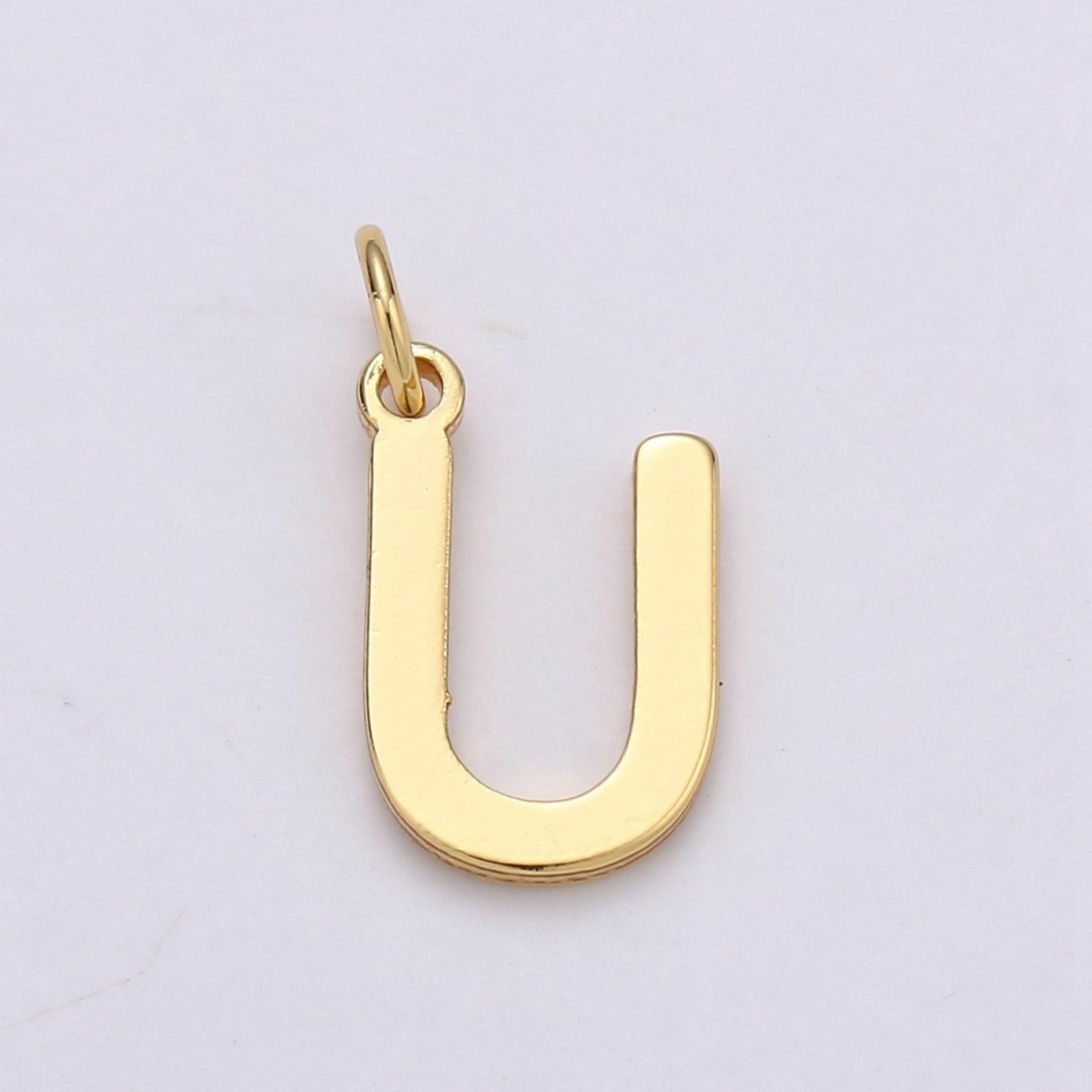14k Gold Filled Personalized Initial Charm Initial Pendant, Letter Charm, Minimalist Alphabet Letter Charm, Monogram Charm Add On Charm A-113 to A-125 - Fabs things