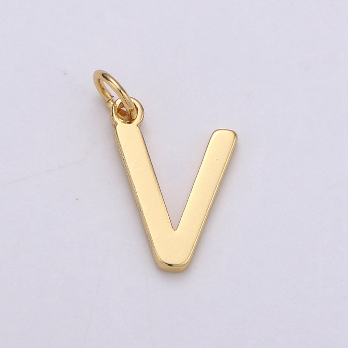 14k Gold Filled Personalized Initial Charm Initial Pendant, Letter Charm, Minimalist Alphabet Letter Charm, Monogram Charm Add On Charm A-113 to A-125 - Fabs things