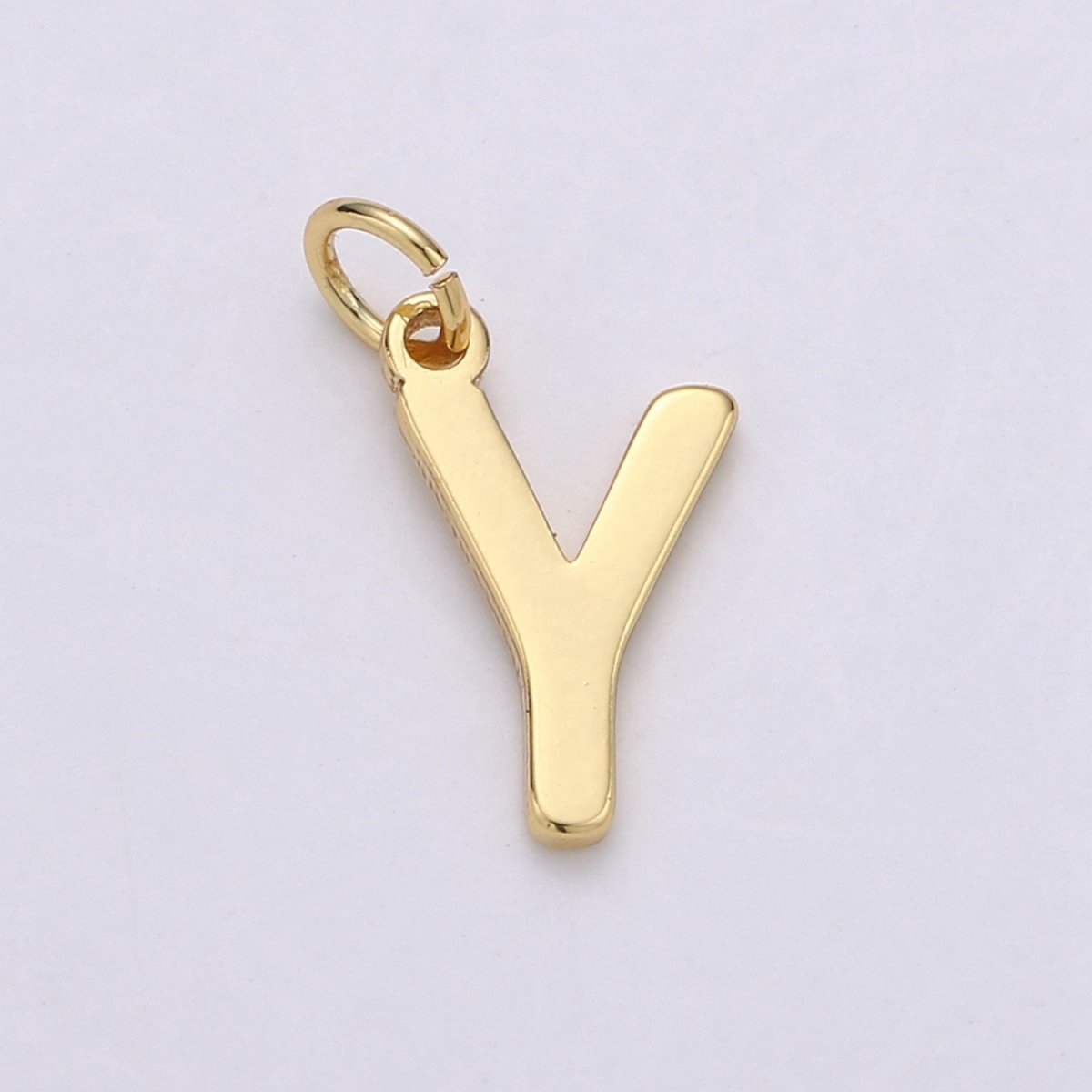 14k Gold Filled Personalized Initial Charm Initial Pendant, Letter Charm, Minimalist Alphabet Letter Charm, Monogram Charm Add On Charm A-113 to A-125 - Fabs things
