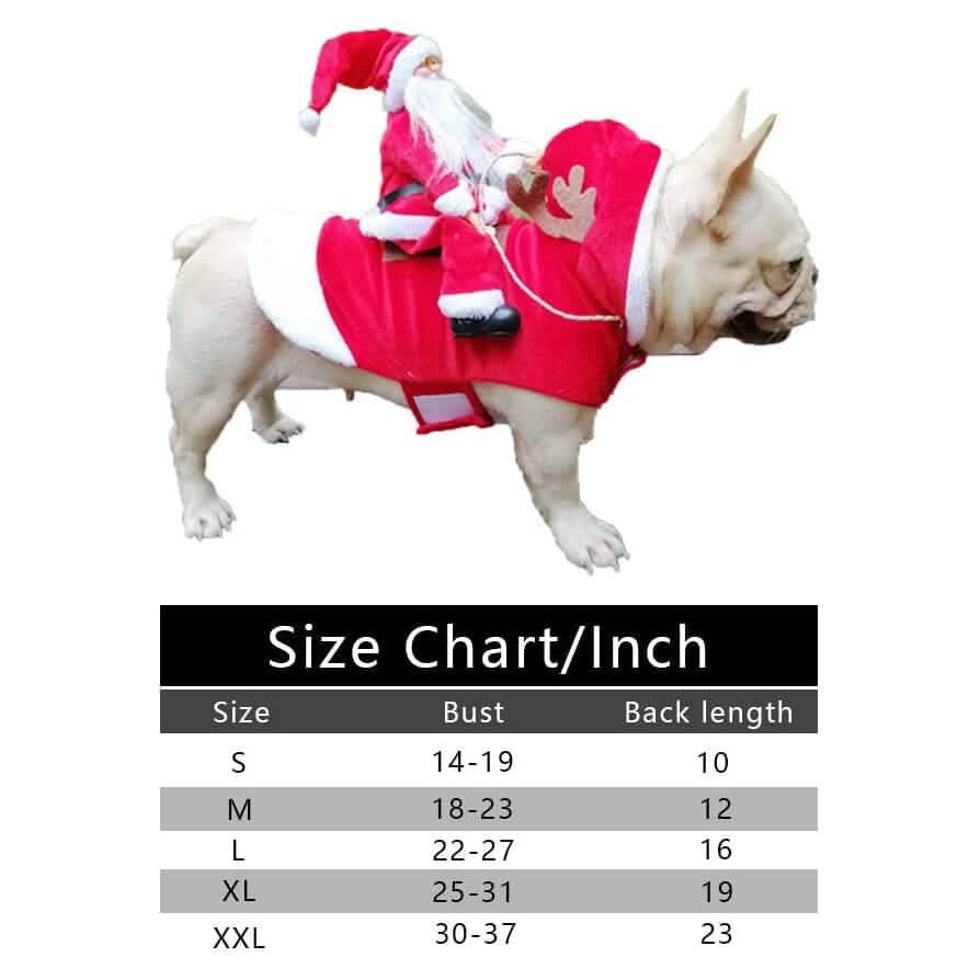 Dog Costume Christmas Pet Clothes - Fabs things