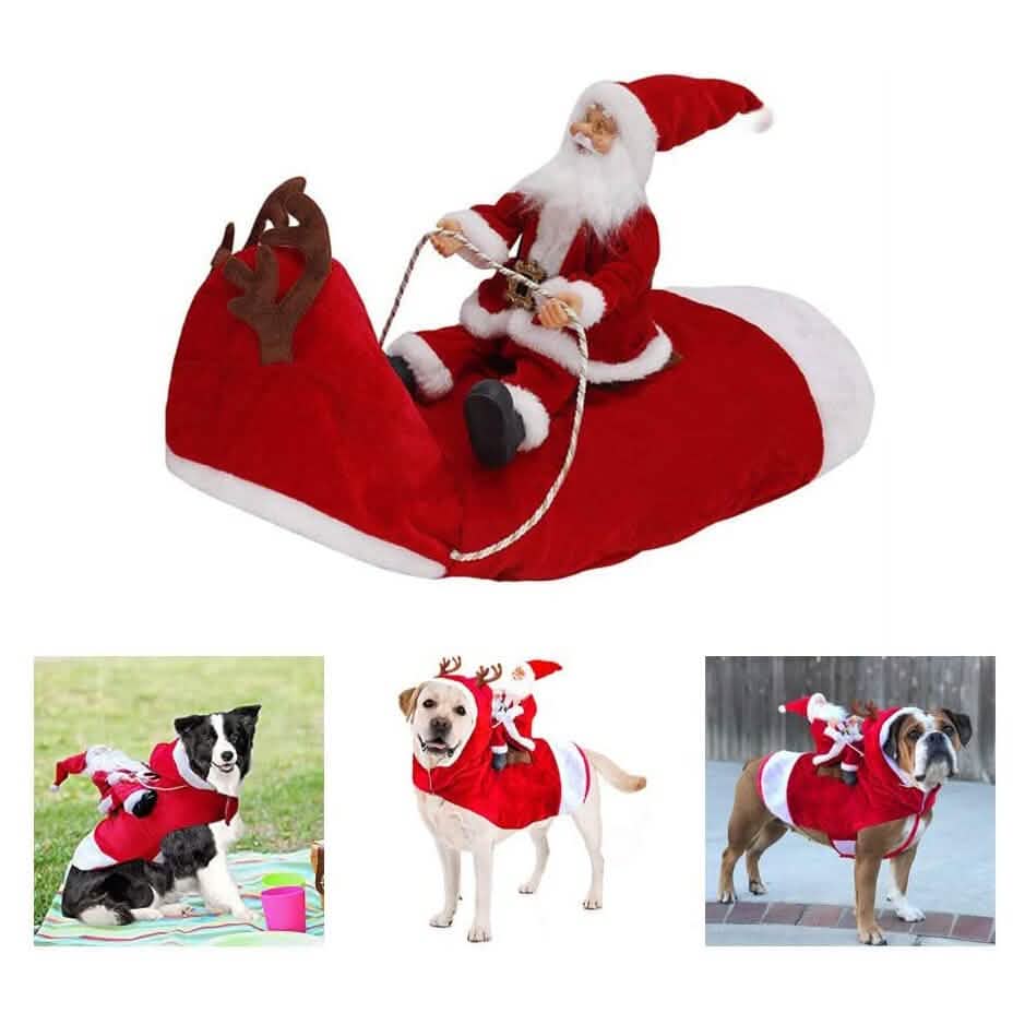 Dog Costume Christmas Pet Clothes - Fabs things