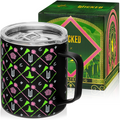Wicked Black Stainless Steel Camp Mug - 12 oz - Fabs things