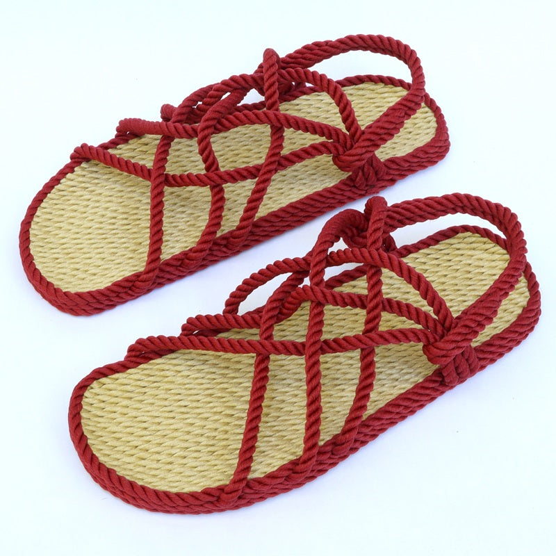 Utopian Rope Sandals - Fabs things