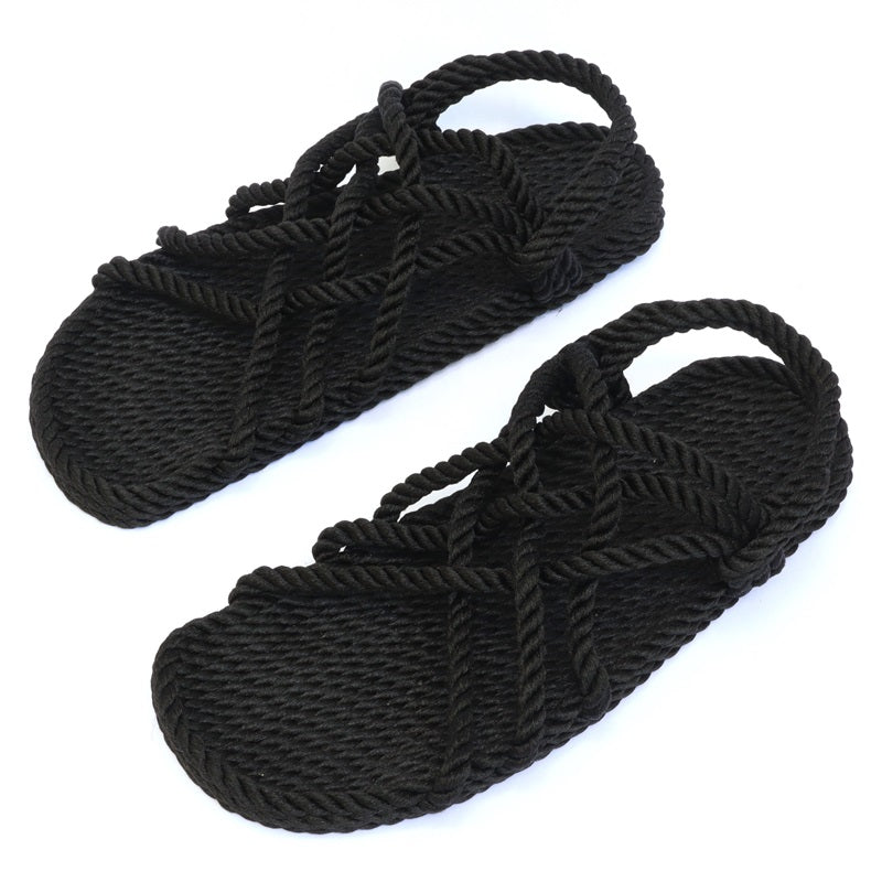 Utopian Rope Sandals - Fabs things