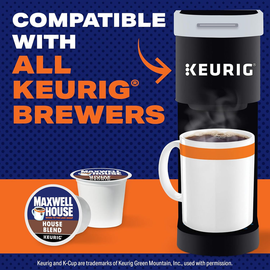 Maxwell House House Blend Medium Roast K-Cup Coffee Pods, 84 ct Box - Fabs things