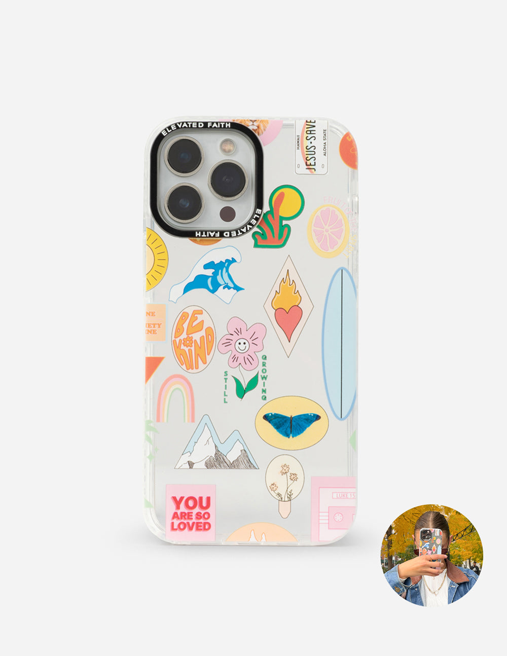 Sticker Collage x Ashlee Bock Phone Case - Fabs things