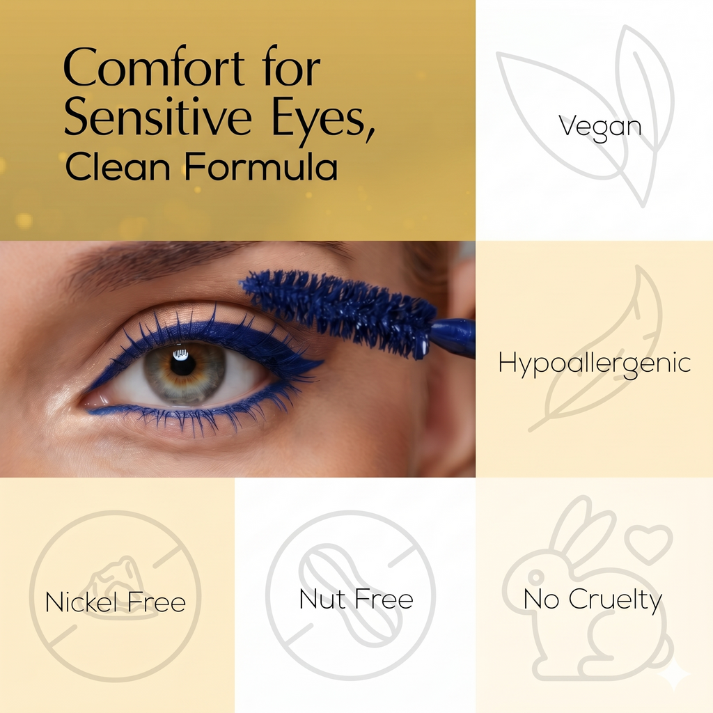 Volumizing Mascara for Sensitive Eyes - Fabs things