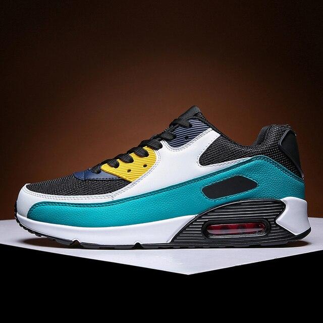 Fashion Couple Sports Running Shoes Jogging Shoes Outdoor Sports Sneakers Lace Up Unisex Walk Women's Air Athletic Running Shoes Fashion Sport Gym Jogging Tennis Fitness Sneakers - Fabs things