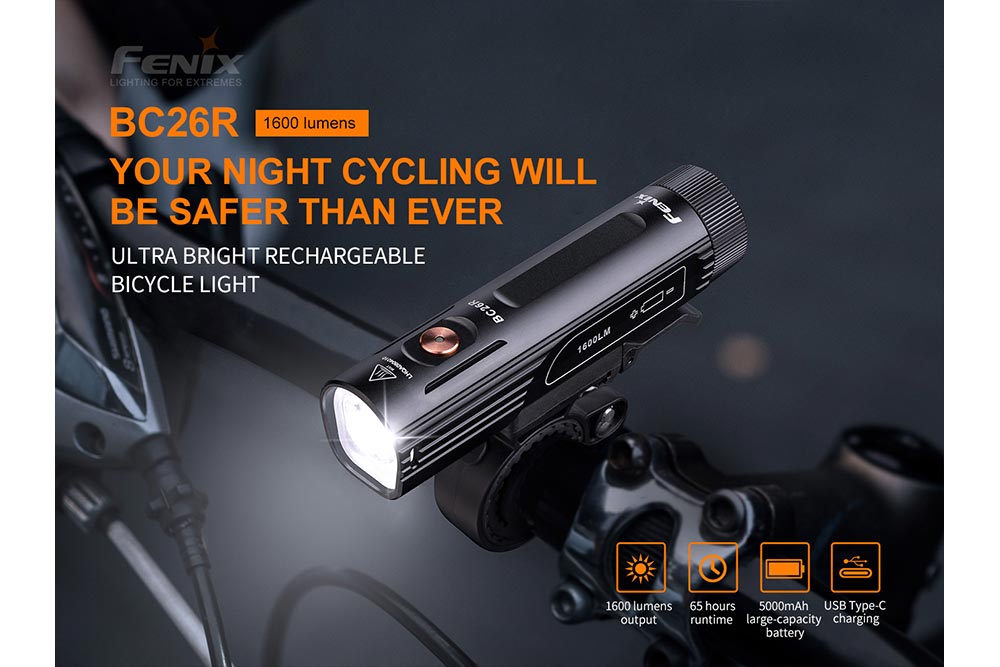 Fenix BC26R LED Bike Light - Fabs things