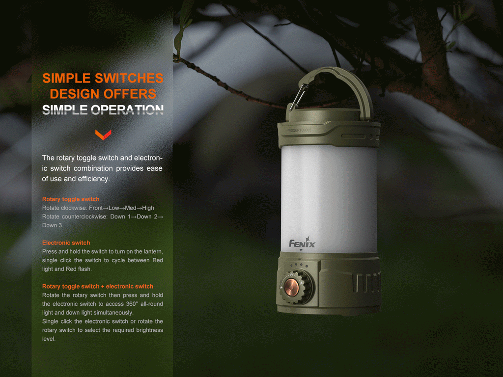 Fenix CL26R PRO High Performance LED Rechargeable Camping Lantern - Fabs things