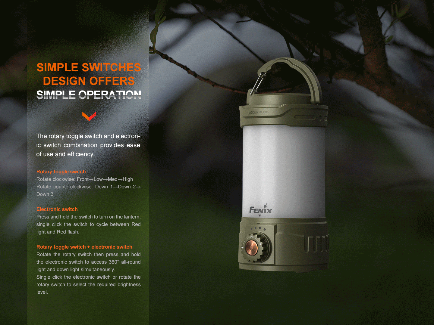 Fenix CL26R PRO High Performance LED Rechargeable Camping Lantern - Fabs things