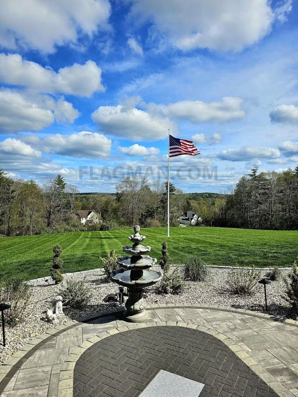 Guardian™ Polyester American Flag - Economy & Bulk Pricing | Made in USA - Fabs things