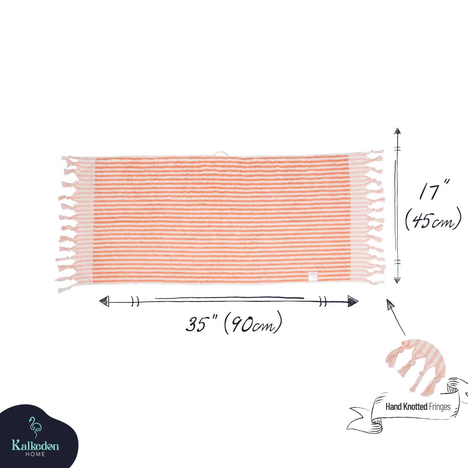 Striped Hand Towel
