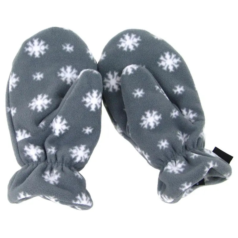 Polar Feet Fleece Mittens - Warm Fleece Gloves for Winter - Fabs things