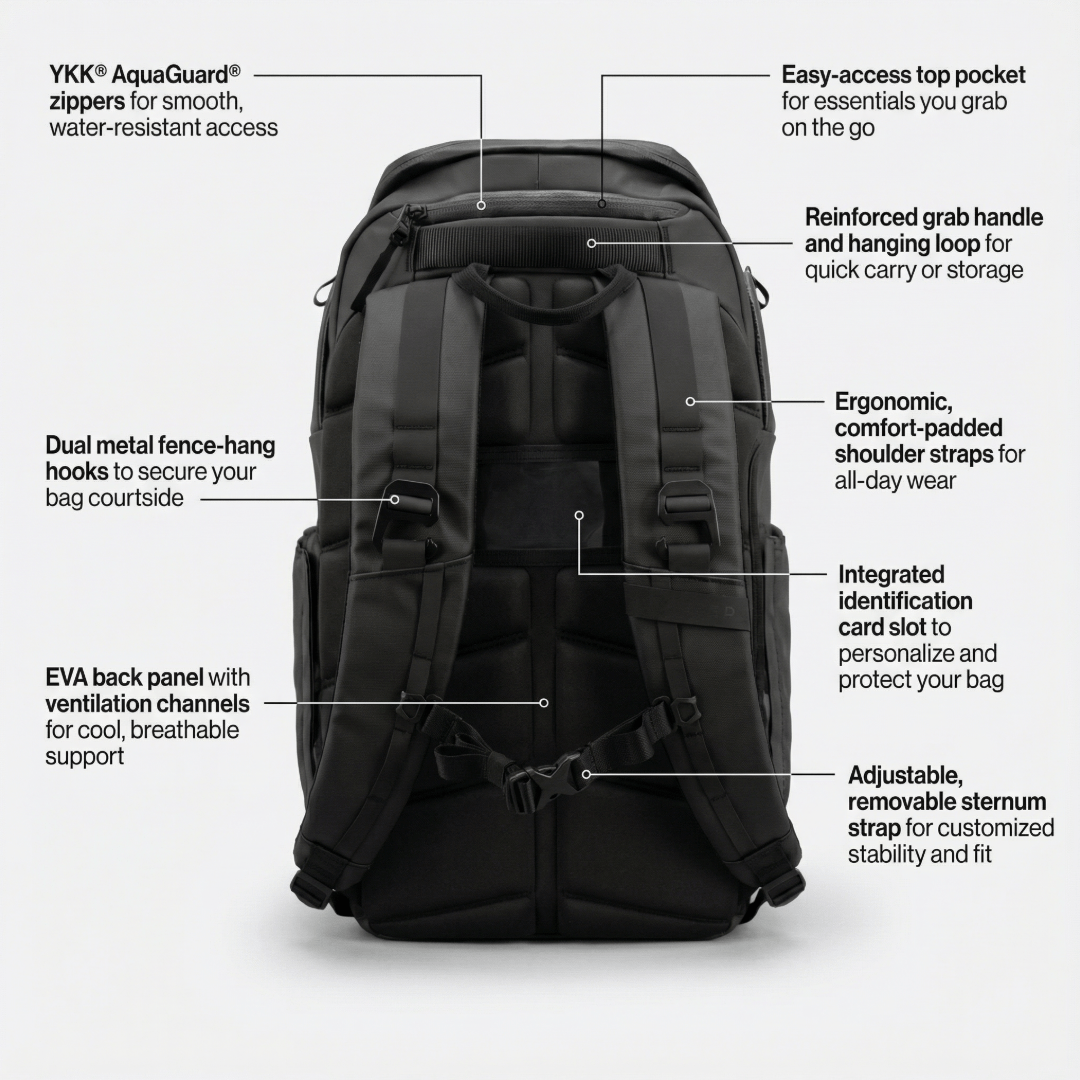 Court Caddy Pickleball Bag - Fabs things