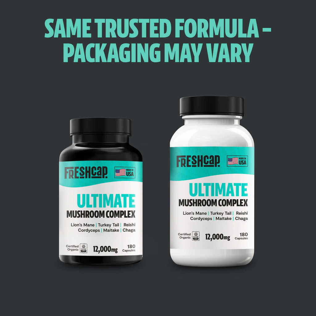 Organic Mushroom Complex Supplement Capsules - Fabs things