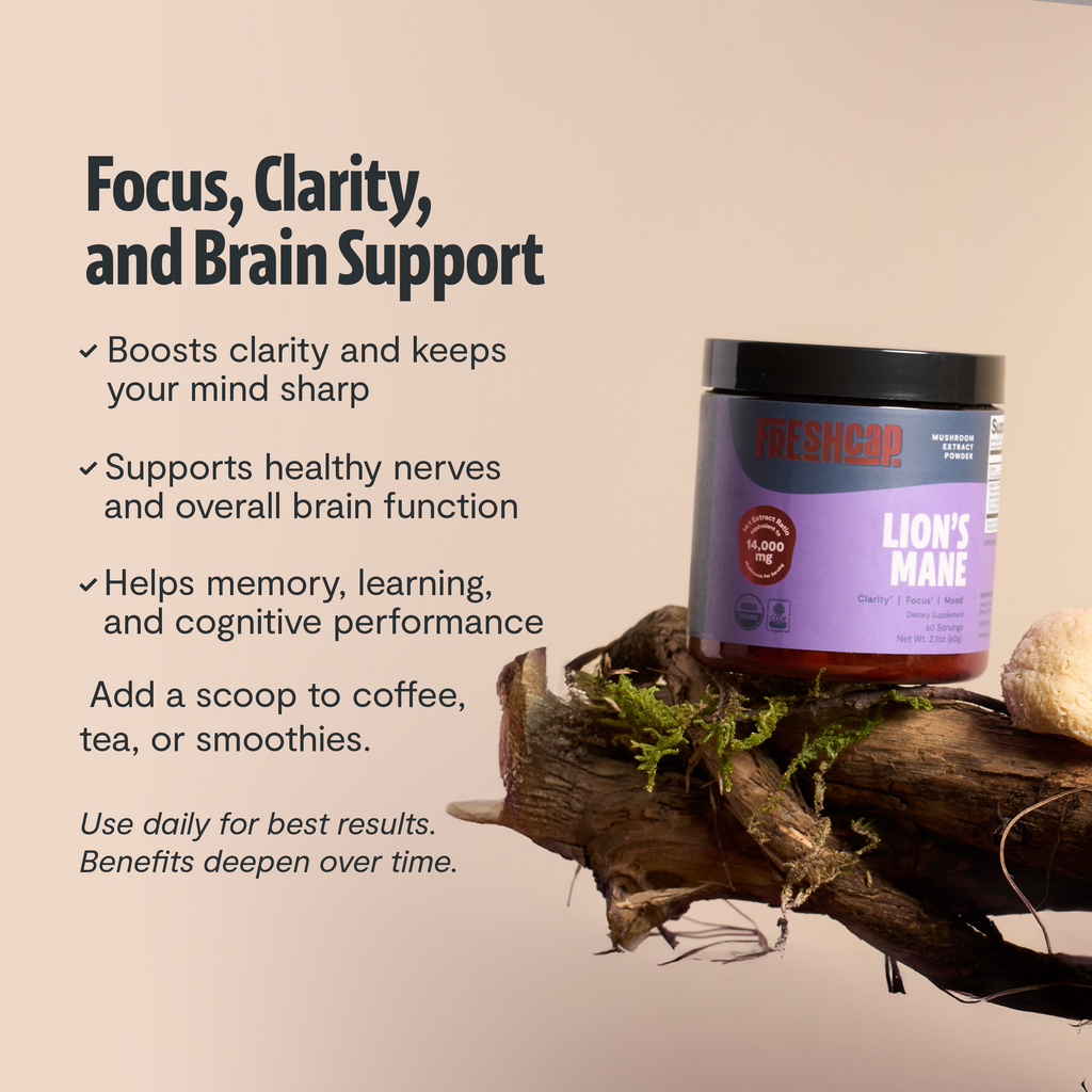 Organic Mushroom Complex Supplement Capsules - Fabs things