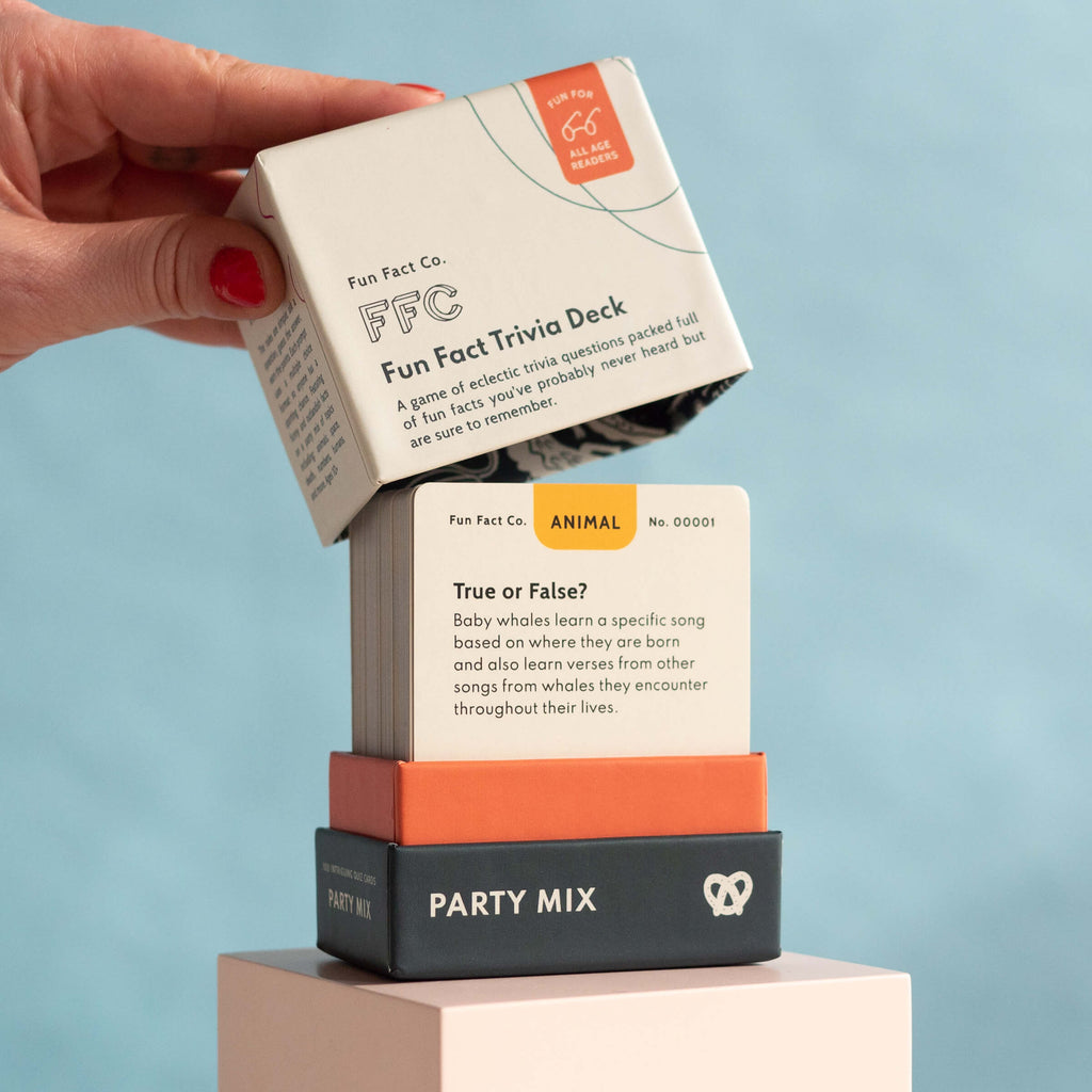 The Party Mix I Trivia Card Game - Fabs things