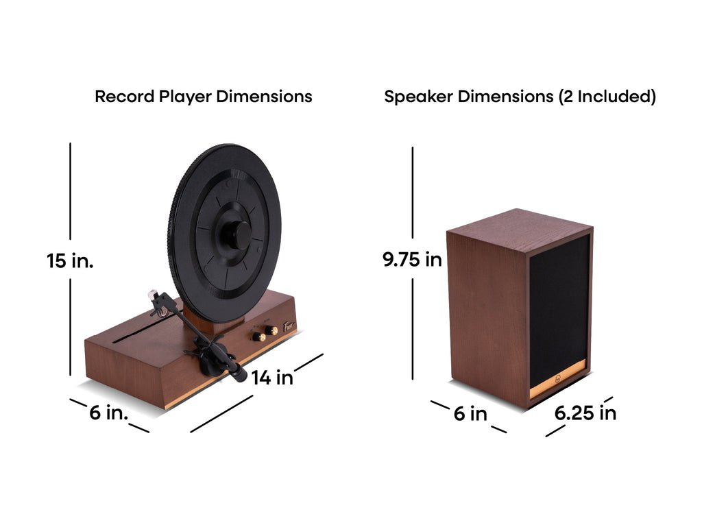 Fuse Audio GLD Vertical Vinyl Record Player - Fabs things