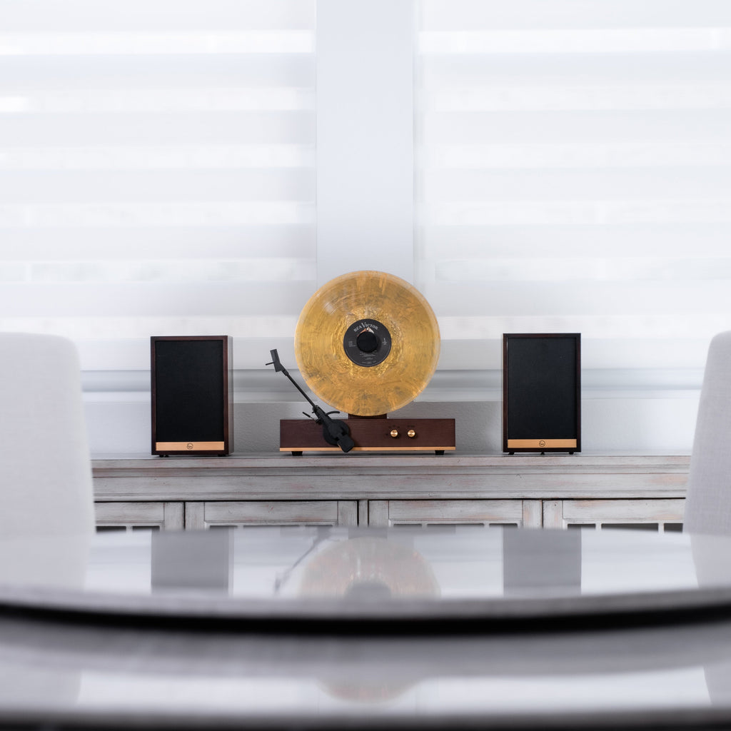 Fuse Audio GLD Vertical Vinyl Record Player - Fabs things