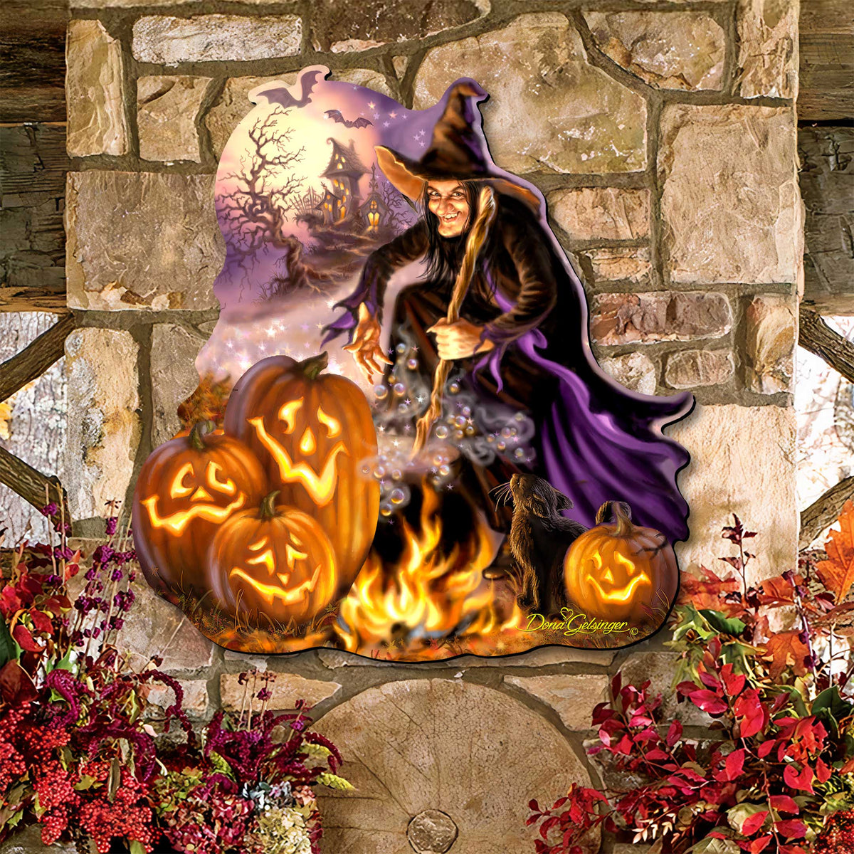 All Hallows Eve Holiday Door Décor by D. Gelsinger - Halloween Décor - 8461091H-0821 - Fabs things