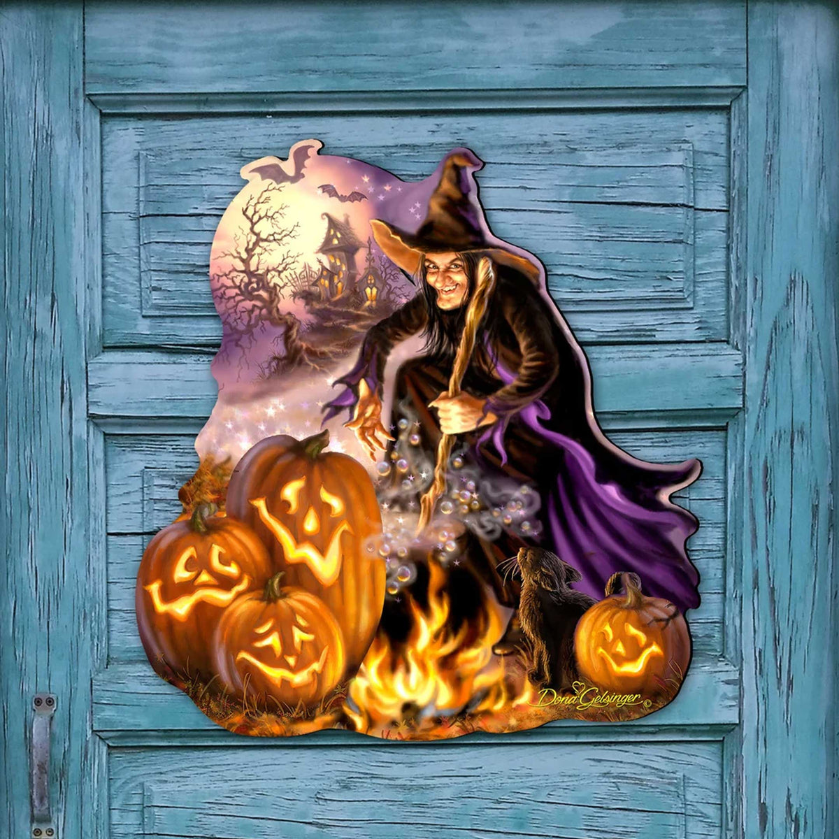 All Hallows Eve Holiday Door Décor by D. Gelsinger - Halloween Décor - 8461091H-0821 - Fabs things