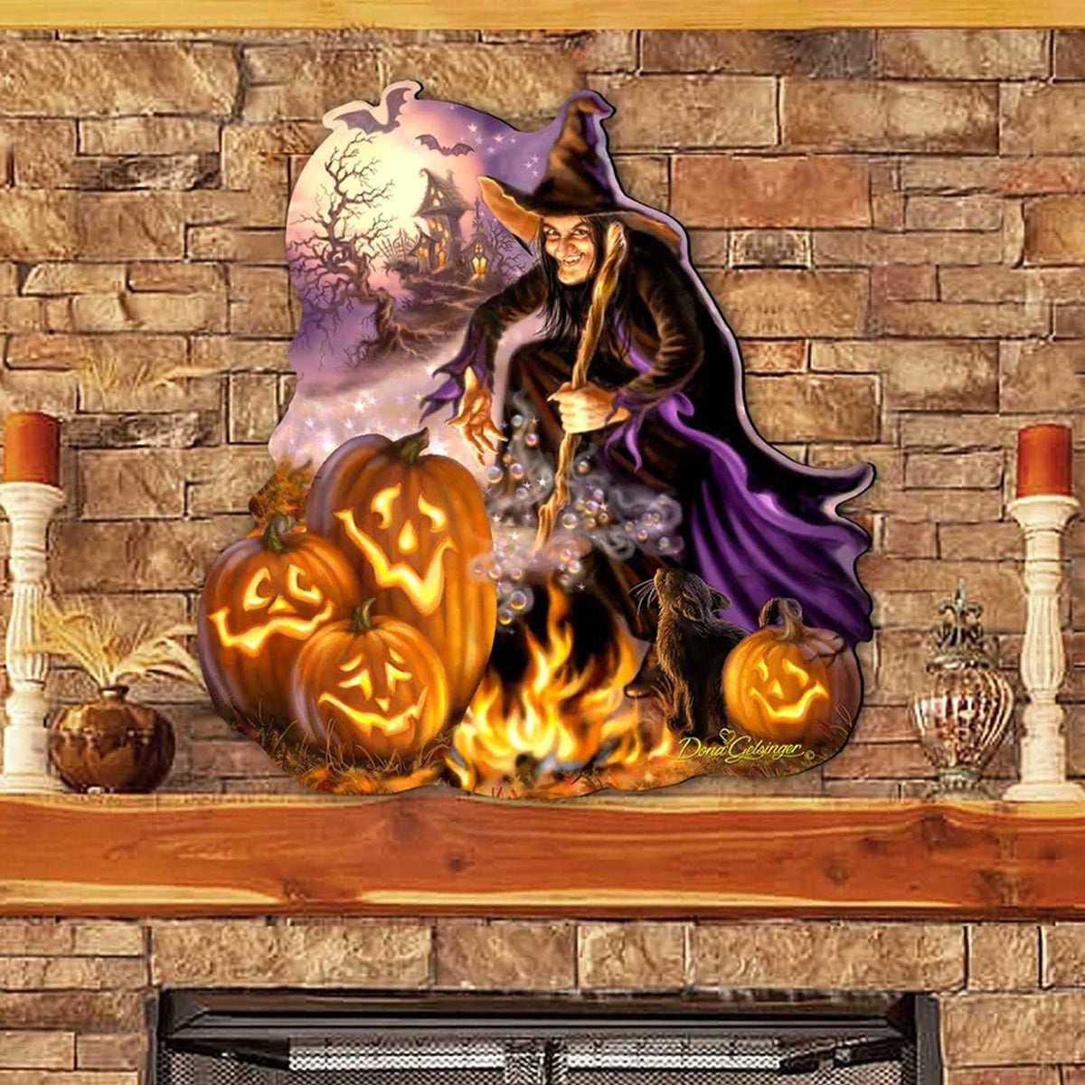 All Hallows Eve Holiday Door Décor by D. Gelsinger - Halloween Décor - 8461091H-0821 - Fabs things