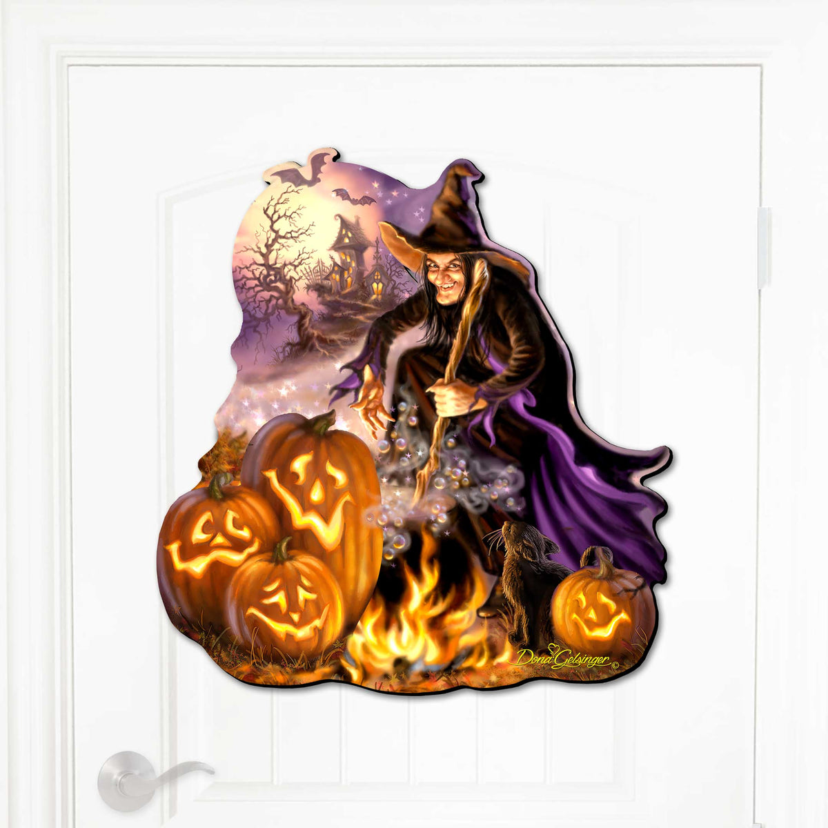 All Hallows Eve Holiday Door Décor by D. Gelsinger - Halloween Décor - 8461091H-0821 - Fabs things