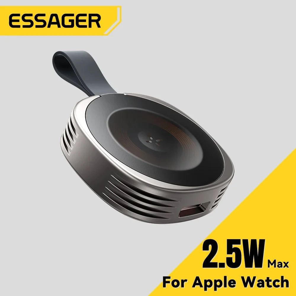 Magnetic Wireless Charger for Apple Watch | Fast Portable Charging Solution - Fabs things