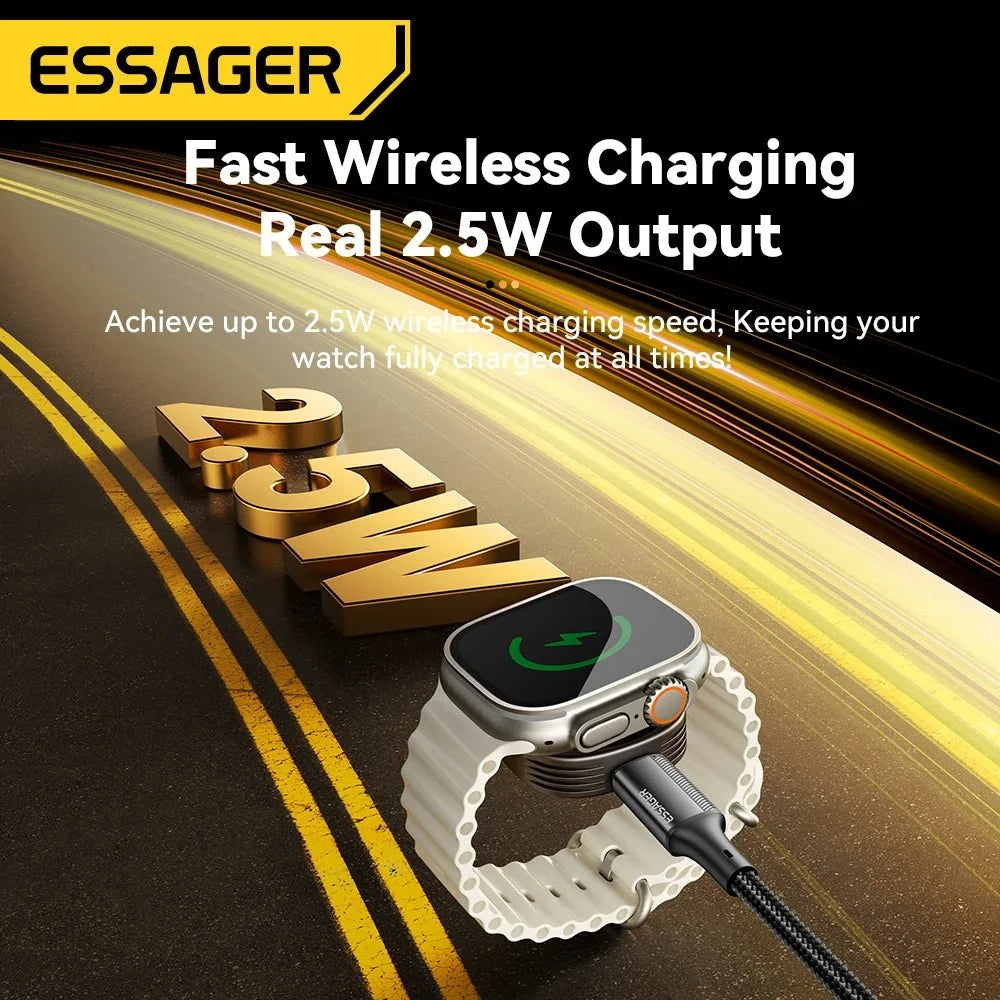 Magnetic Wireless Charger for Apple Watch | Fast Portable Charging Solution - Fabs things