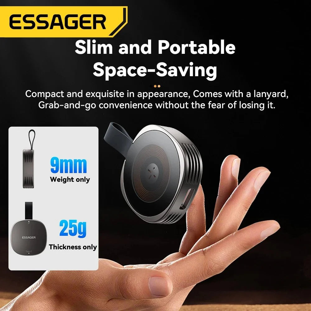 Magnetic Wireless Charger for Apple Watch | Fast Portable Charging Solution - Fabs things