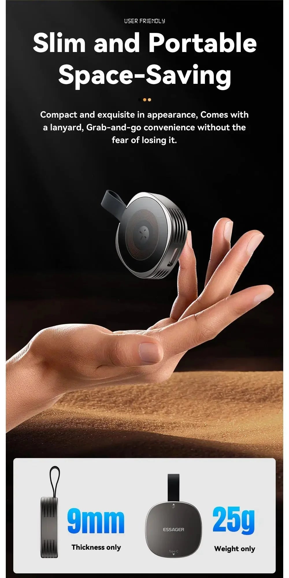 Magnetic Wireless Charger for Apple Watch | Fast Portable Charging Solution - Fabs things