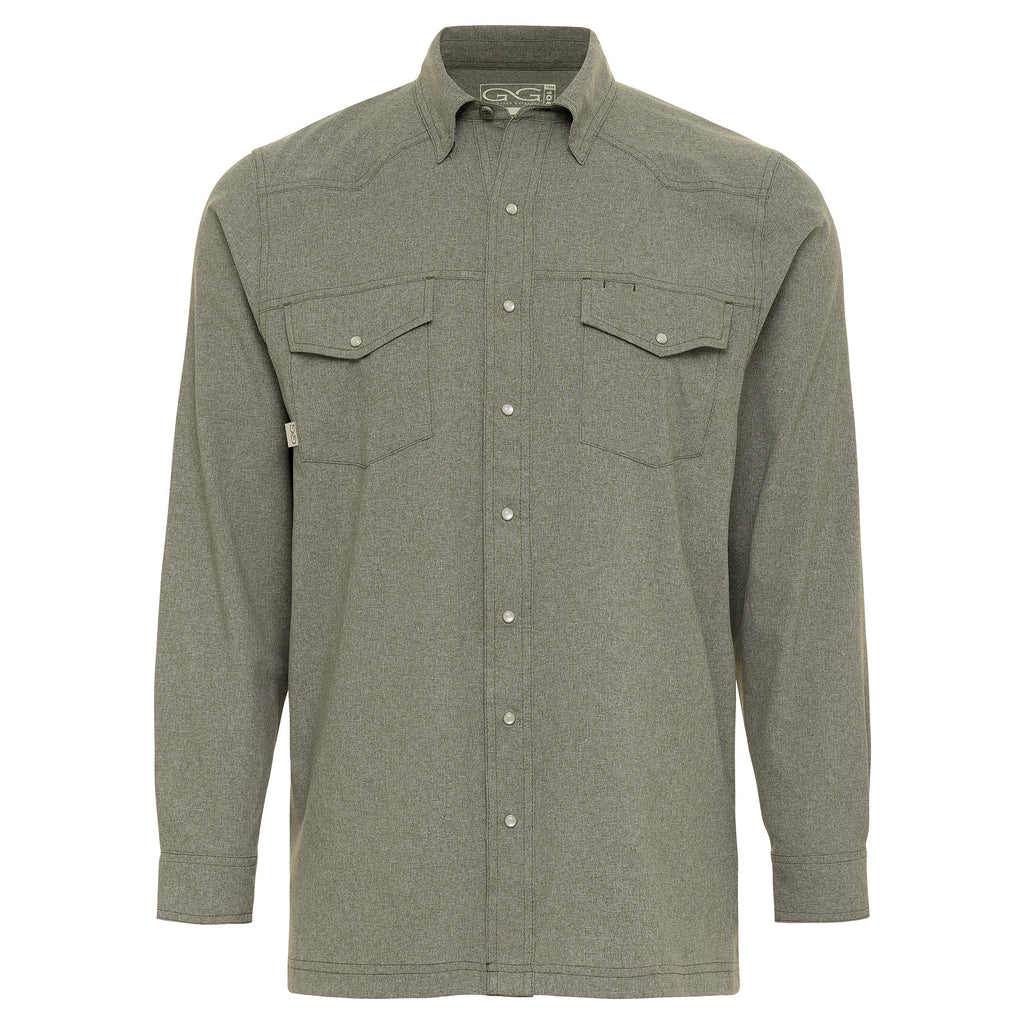 Agave Pearl Snap Shirt | Long Sleeve - Fabs things