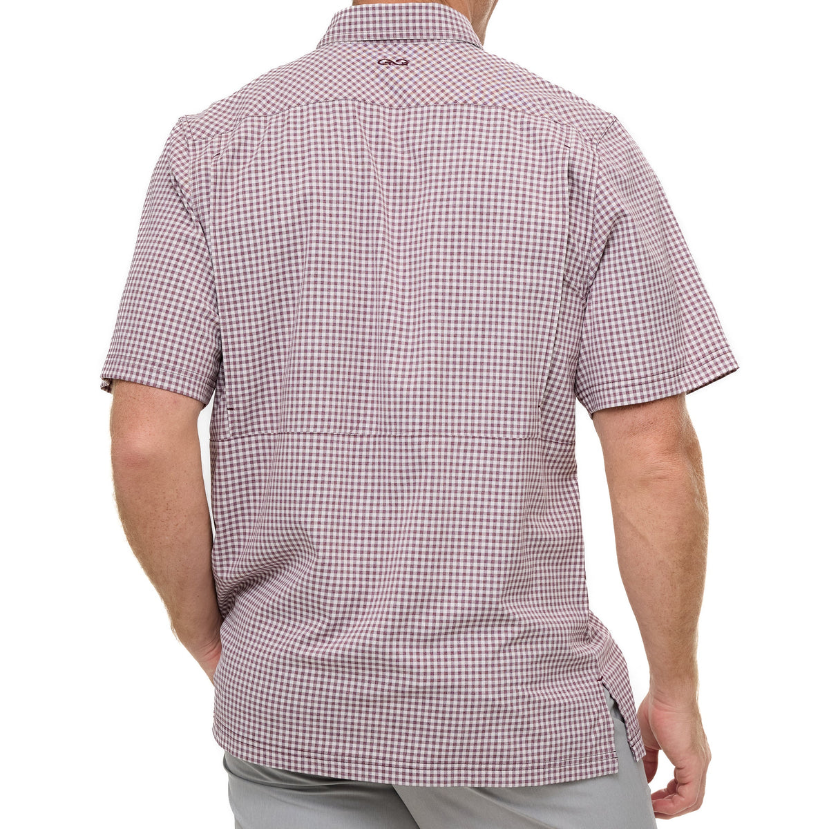 Maroon TekCheck Shirt - Fabs things