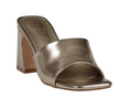 Women's Soho Gold Square Toe Heeled Sandals - Fabs things