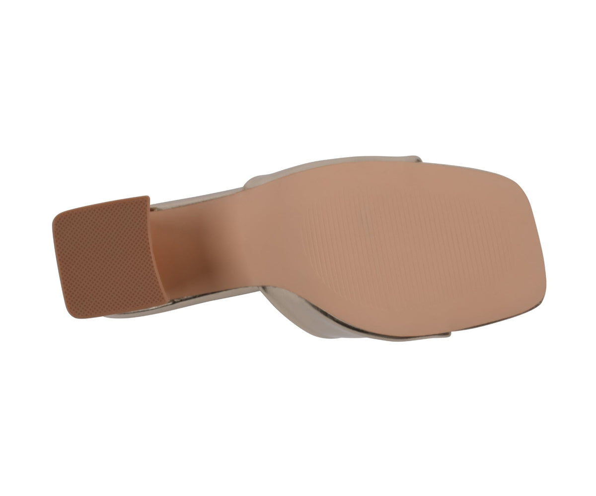 Women's Soho Gold Square Toe Heeled Sandals - Fabs things