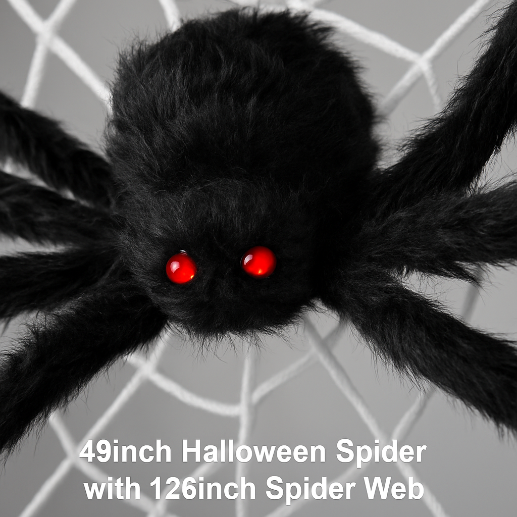Giant Halloween Spider Decoration Outdoor