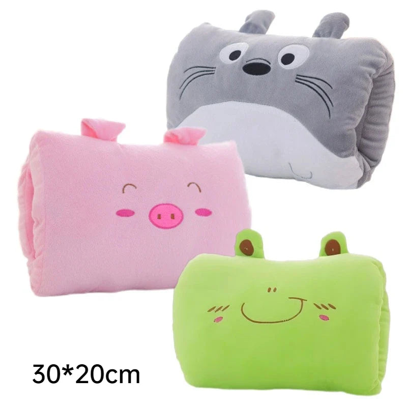 Children's Plush Pillows Hand Warmers Gloves Adults Cartoon Nap Pillows Cushions Creative Hand Warmers Plush Children's Day Gift - Fabs things