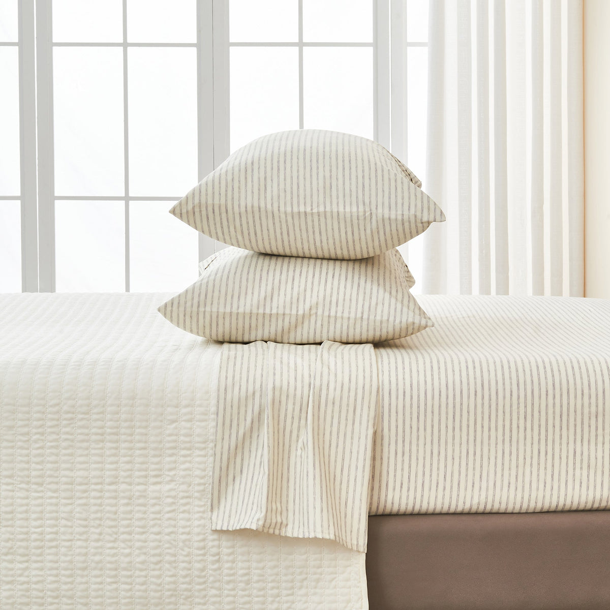Striped Sheet Set - Evette Collection - Fabs things