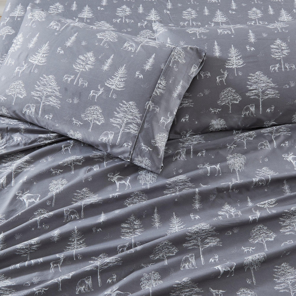 Lodge Printed Sheet Set - Mountain Ridge Collection