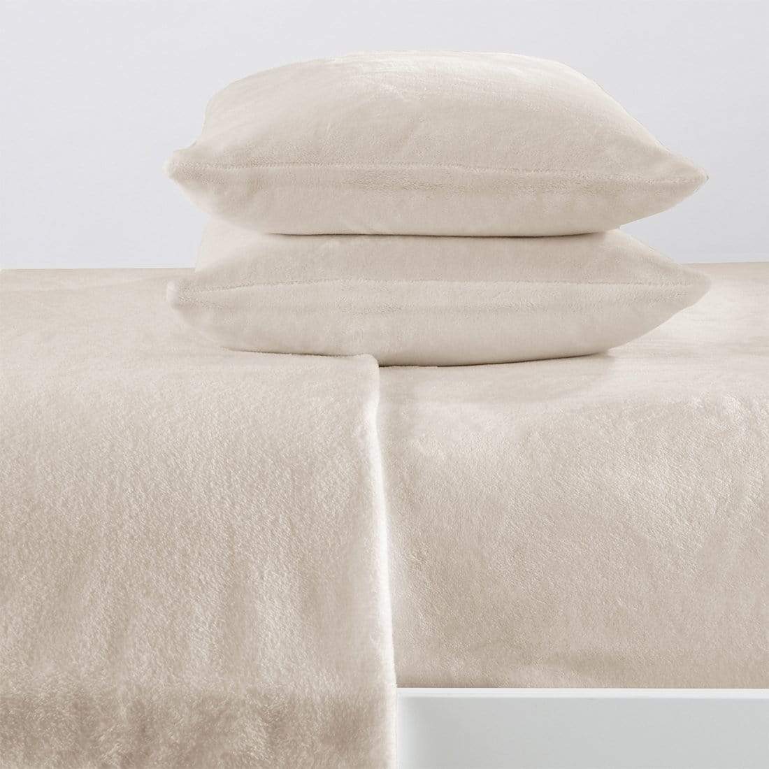 Solid Plush Sheet - Velvet Luxe Collection - Fabs things